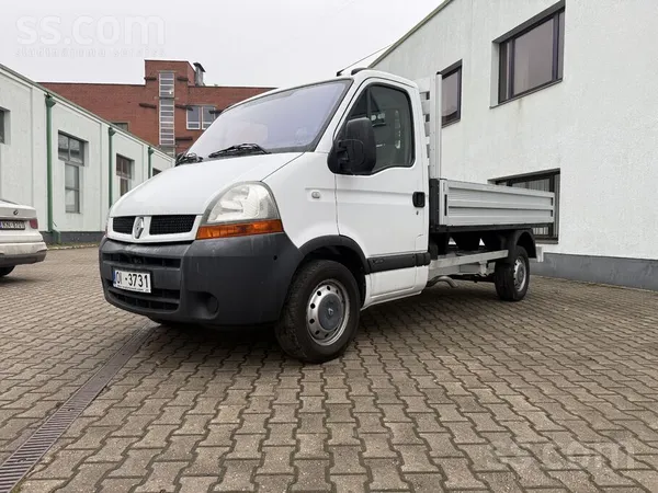 Renault Renault Master ar kravas kasti (kaste nav paceļama