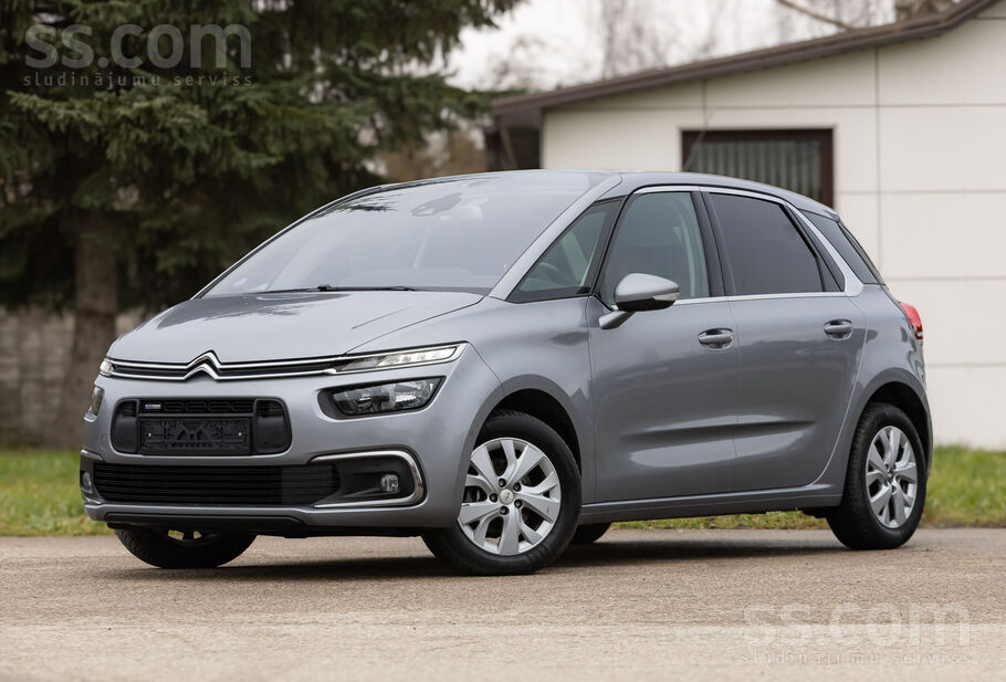Tikko no Francijas. Citroen C4 Picasso Facelift Modelis. 1.2i 96kw. automats