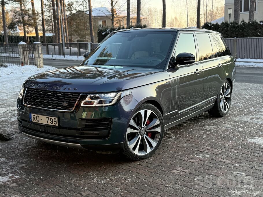 Land-rover Ekskluzīvs, Svautobiography dynamic 5.0 supercharg