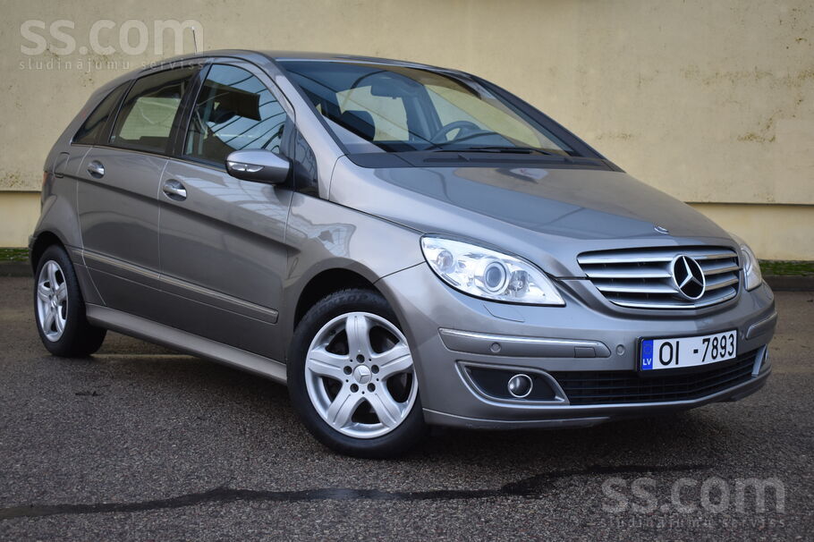 Mercedes B200 (2006.g) Gaiši pelēka met.
Nepieciešamības gadījumā ir ies