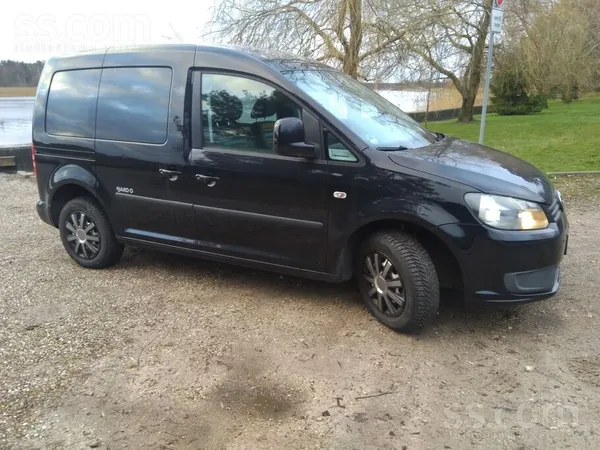 Volkswagen VW Caddy Life 'Jako-o"1.6 Tdi, 75 kw. No Vācijas, 