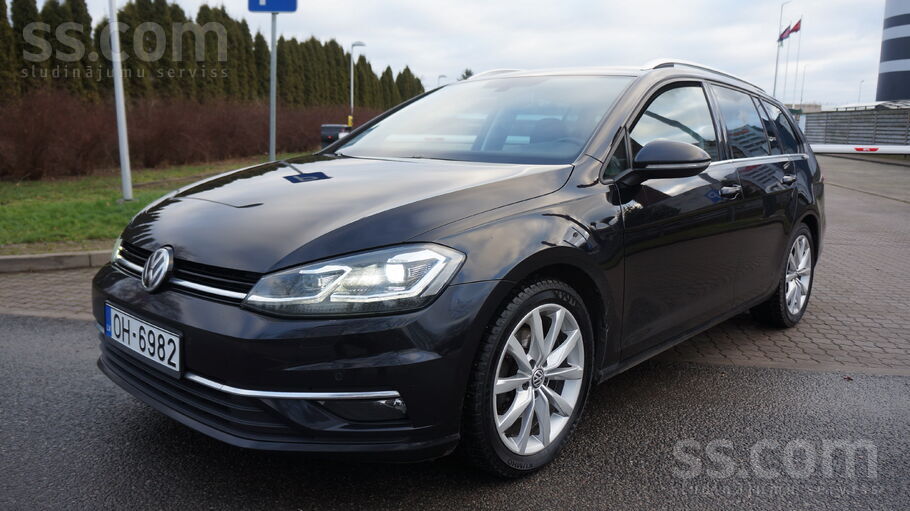 Volkswagen Tikko no Vacijas VW Golf 1.5 Tsi(110kw). Loti baga