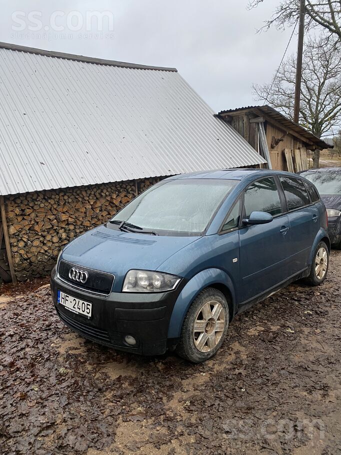Audi Auto labā stāvoklī. Nerūsējošs, jo alumīnija virsb