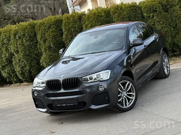 BMW Pardodu BMW X4 X-Drive M-Paket ar 2.0D-140Kw motor
