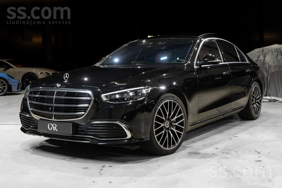 Pārdodam Mercedes Benz S580 4Matic (W223) ar 4.0L V8 dzinēju kurš attīsta 37