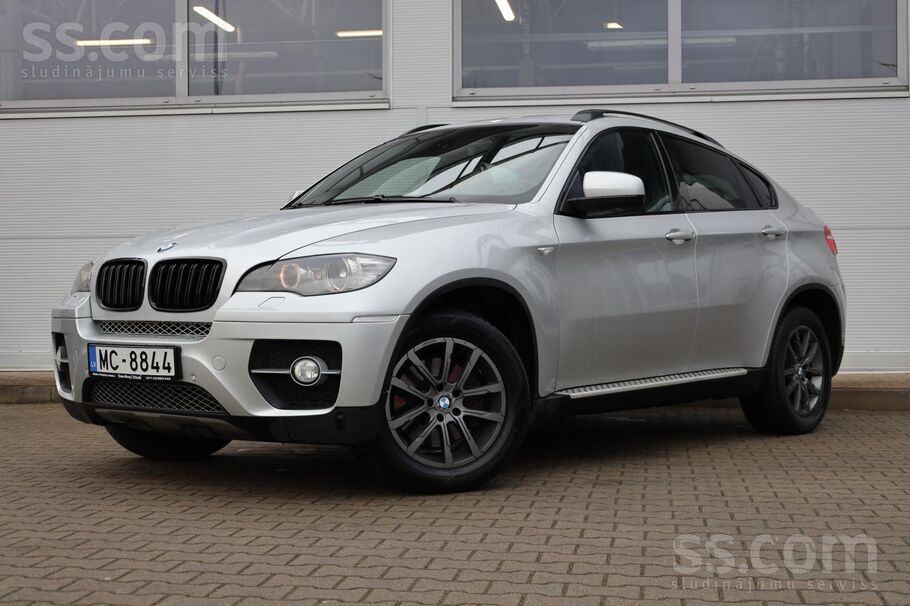 BMW X6 xDrive40d 225kw, keyless, lūka, atpakaļskata ka