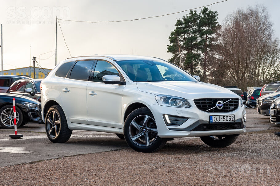 Volvo Tikko ievests Volvo Xc60 R-Design Crystal pearl wh