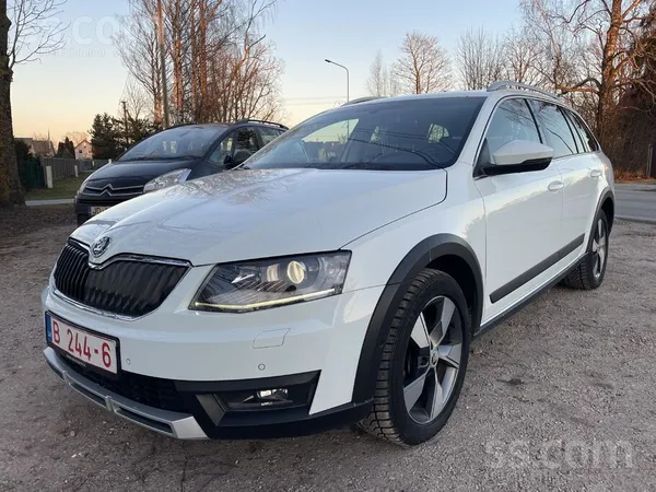 Skoda Octavia Scout 4x4, 2.0 dīzelis 135kw, Automāts. Ie