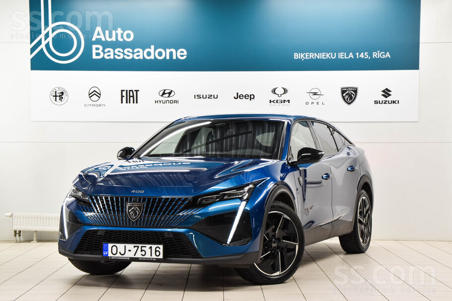 Peugeot 408 GT, 1.2 Puretech 130 ZS (96 kW) dzinējs, augstākais aprīkojuma l