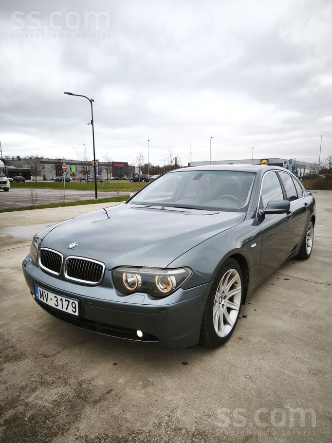 BMW Pārdod BMW 730d. Papildus informācija telefoniski.