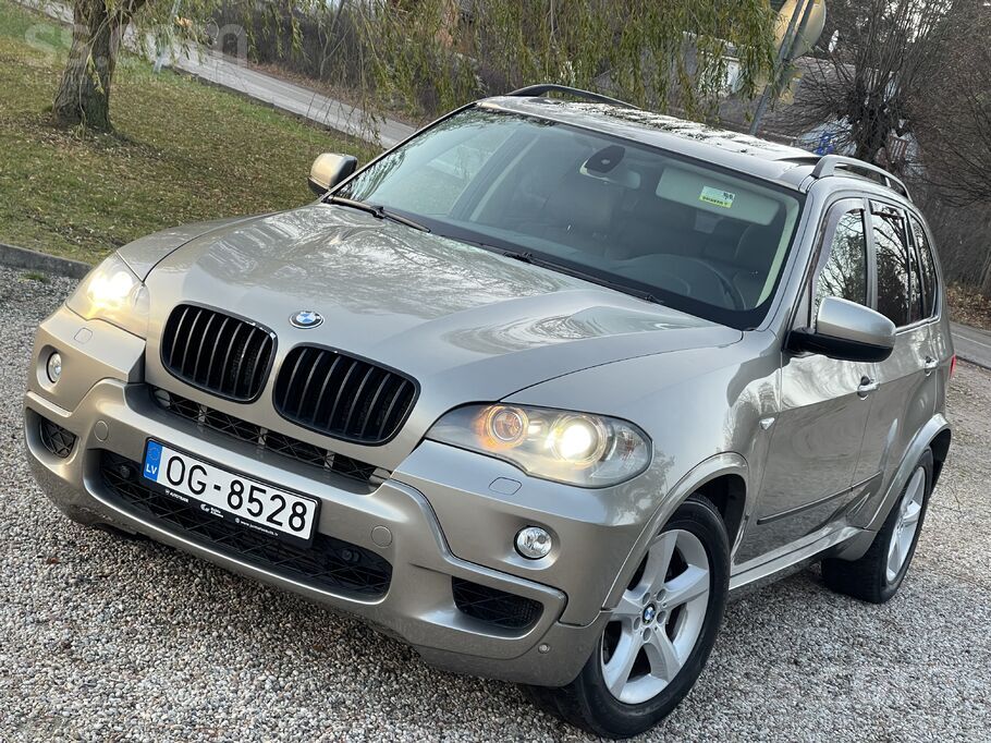 BMW BMW X5 3.0 dīzelis M-pack 210 kw/281Zs Automāts. T