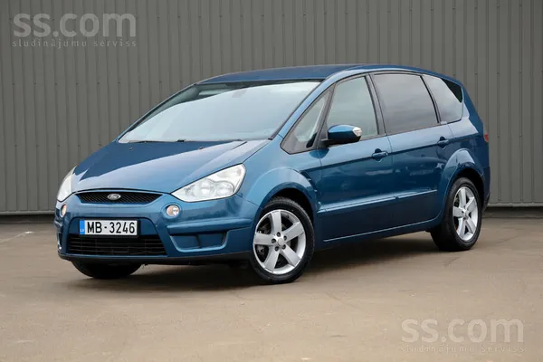 Ford Ford S-max, 1.8d, 92kw, mehānika, labā stāvoklī kā