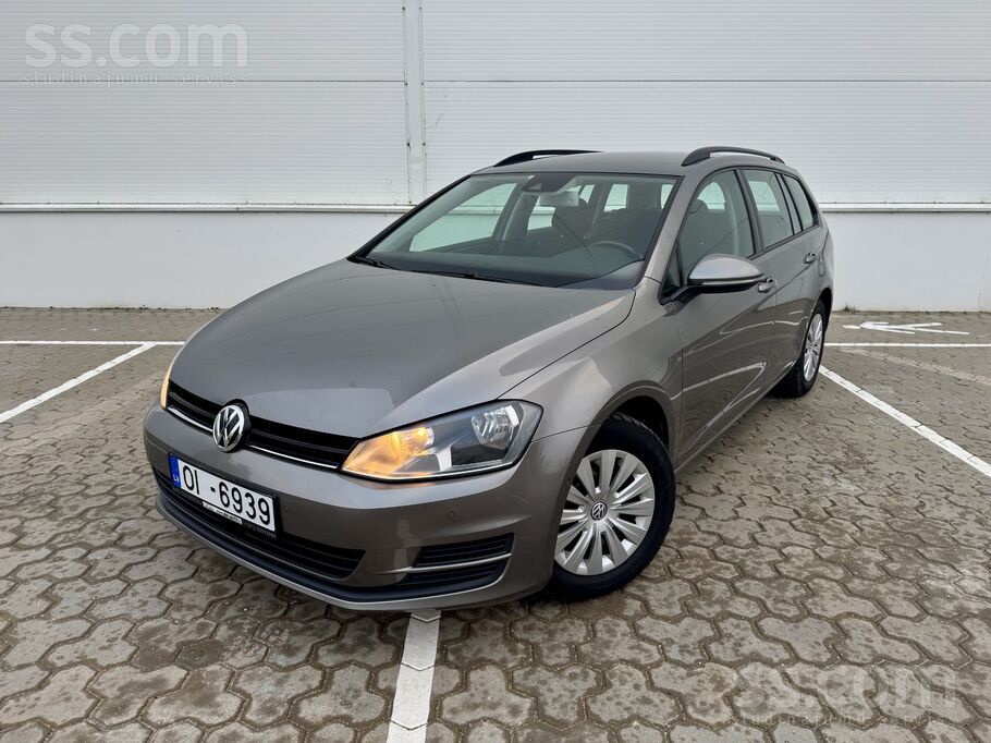 Volkswagen VW Golf7 ar 1.6tdi dzinēju un 7-pakāpju automātisk