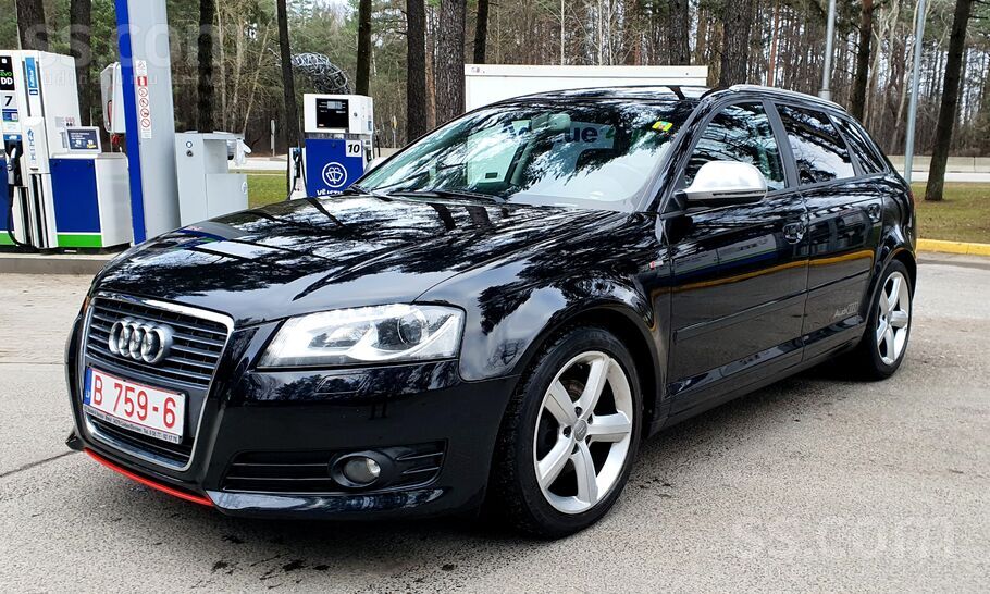 Audi A3. Avtomat. Benzīns. Tikko ievests. Auto ir pilni