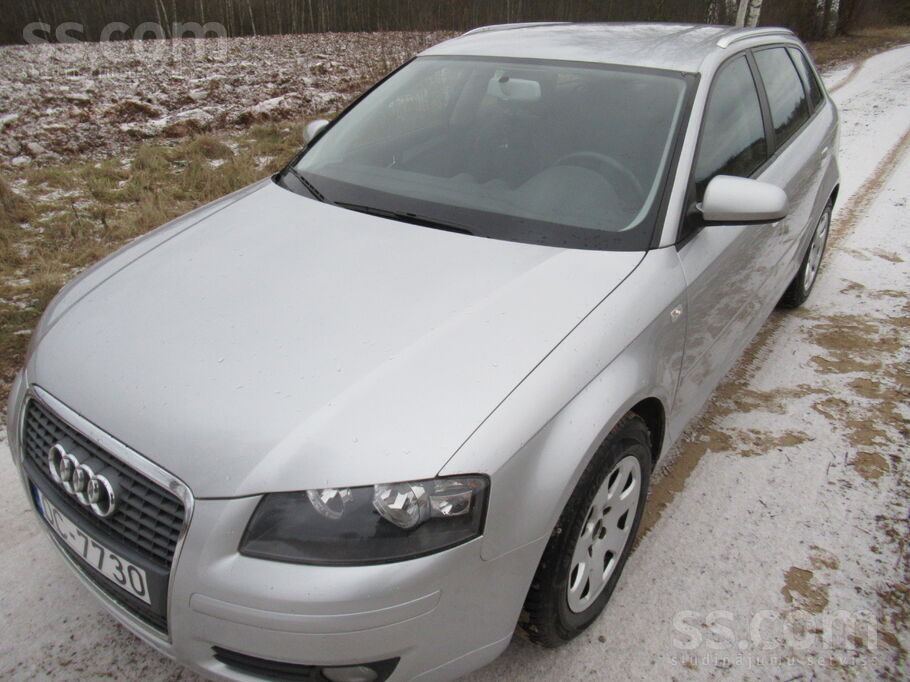 Audi Pārdod A3, 2.0 tdi, 103 kw, 2005.gads. TA izieta a