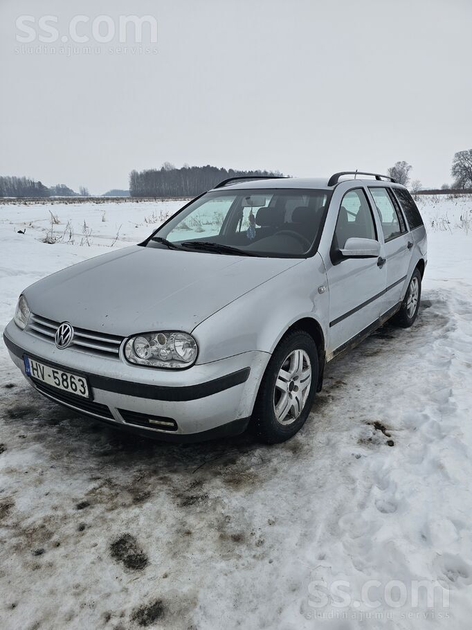 Volkswagen Padod golf4 1.9tdi 74 kw vizuāli defekti labas zie
