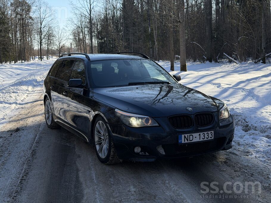 Tiek pārdots BMW 535d, 210 kW, 2008. gada jaudīgs, dinamisks un kopts automo