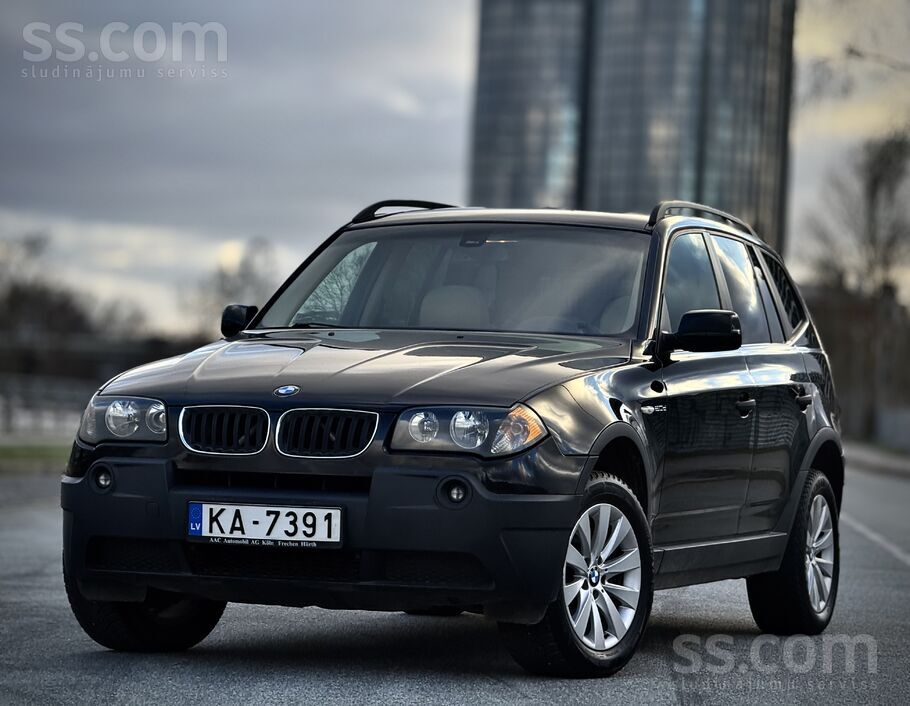 BMW Bmw X3 2.0D Xdrive, labā tehniskā un vizuālā stāvo