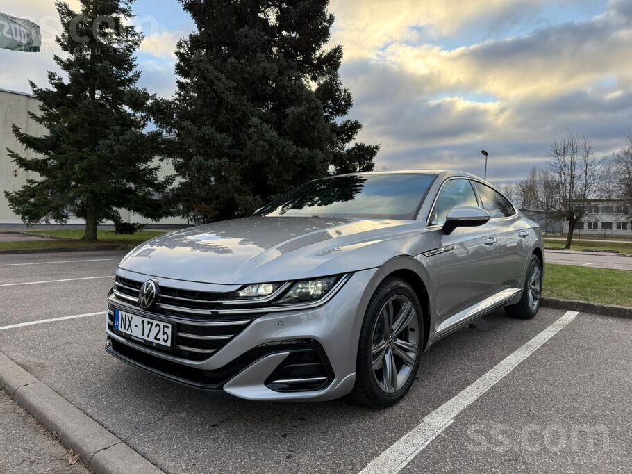 Volkswagen Arteon Rline 2.0Tsi (190zs) ar automātisko pārnesumkārbu.
Jau