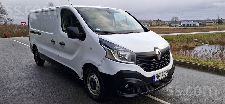 Renault Trafic 1.6 dīzelis 85kw ar vienu turbīnu, garā bāze, pilna masa 2990