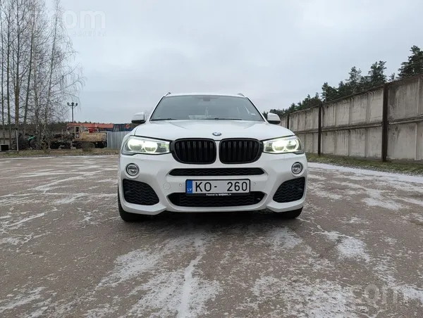 BMW BMW X3 F25 Lci M-paka xDrive, Face lift modelīts, 