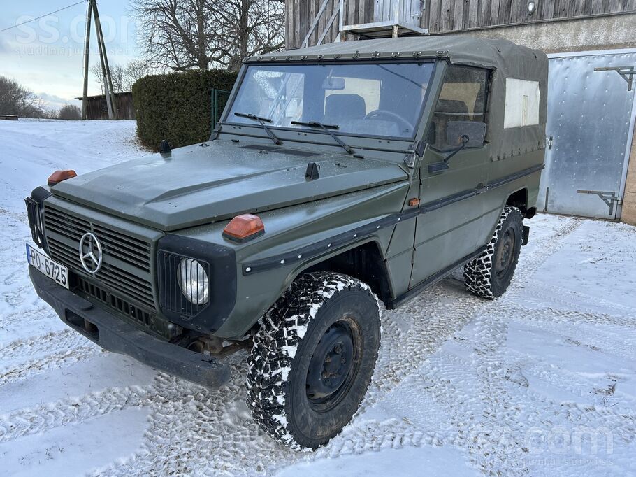 Mercedes Benz G 240 2.4d, 53Kw, 11.05.1988.g. 
leģendārā G-klase ar noņemam