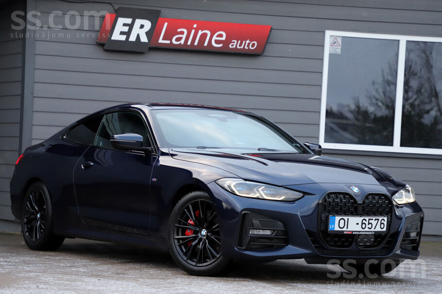 BMW 420D, 2.0 Dīzelis 140kw / 190zs, M-Sportpaket
Līzinga pieteikumu var