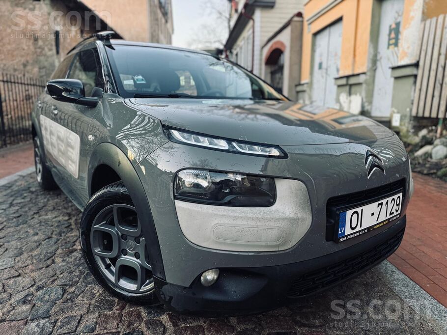 Garantija - Tikko no Francijas Citroen C4 Cactus -60kw/82zs teicamā tehniskā