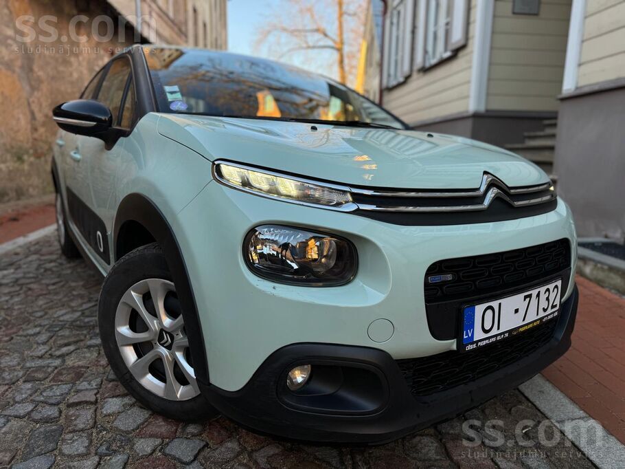 Garantija - Tikko no Francijas Citroen C3 -60kw/82zs teicamā tehniskā un viz
