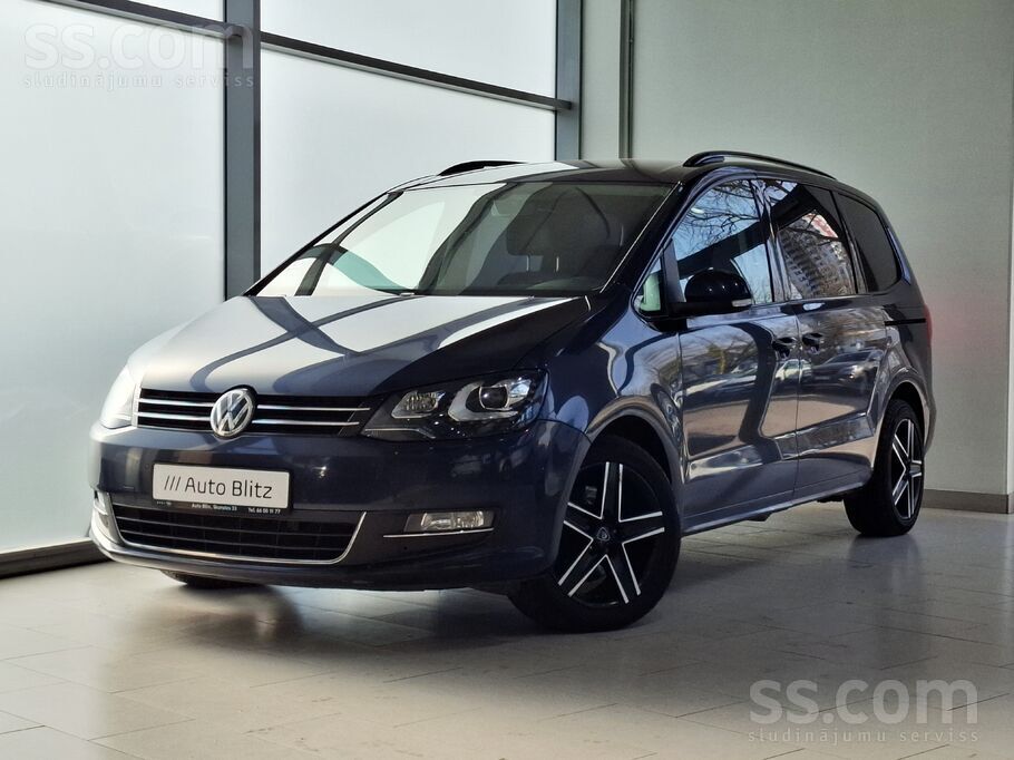 Volkswagen VW Sharan 2.0 Tdi (184 zs) ar automātisko pārnesum