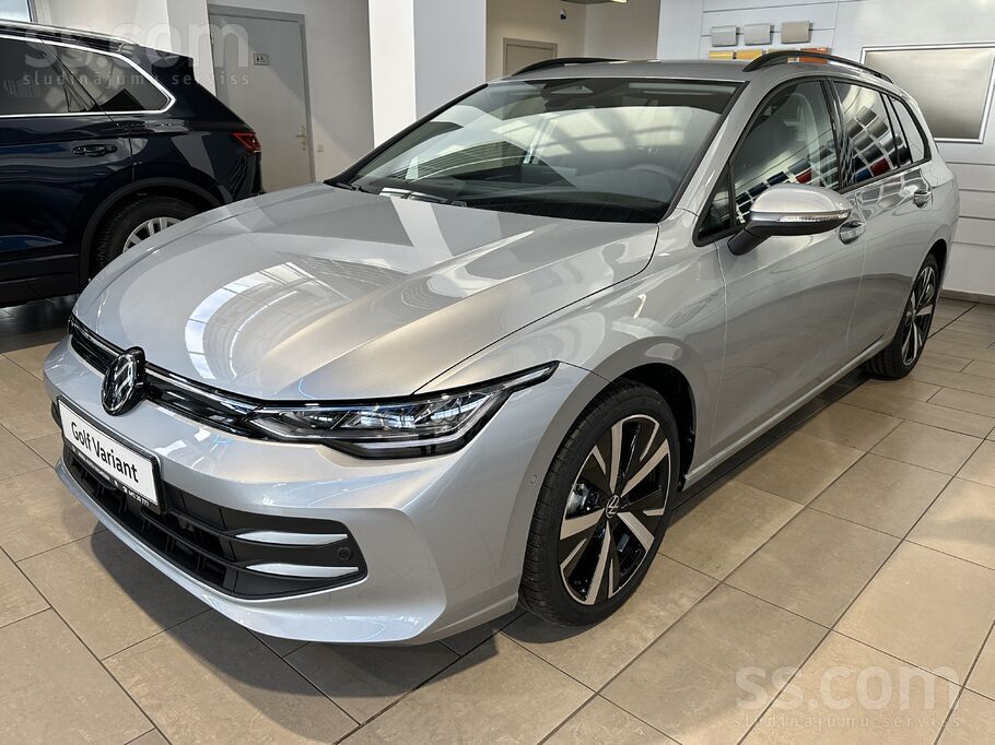 Jauns Volkswagen Golf 8 Variant,
Dzinējs:1.5l benzīns, 150Zs, automātiskā