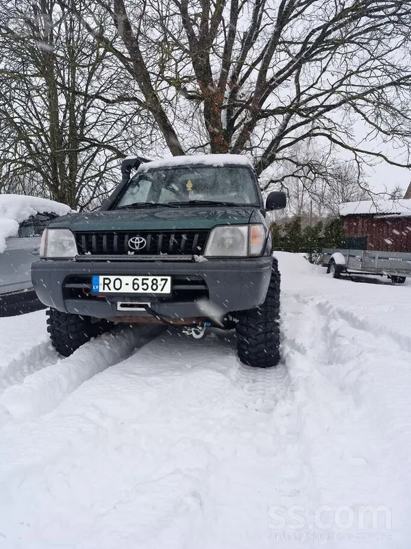 Toyota Tirgojaslc90 ar 3.0 92kw. sagatavota offrodam, pir