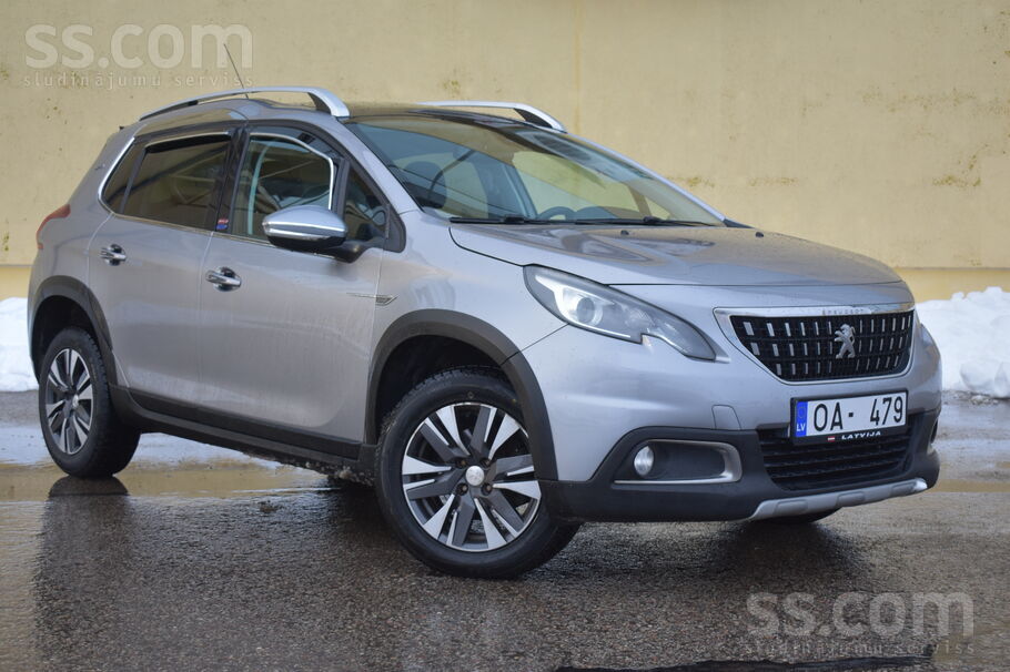 Peugeot 2008 (2017.g) Pelēka met.
Nepieciešamības gadījumā ir iespējams