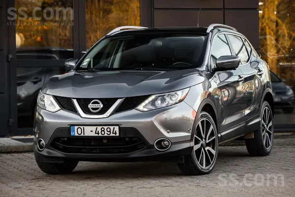 Nissan Nissan Qashqai 2016, pilna komplektācija, 360, pan