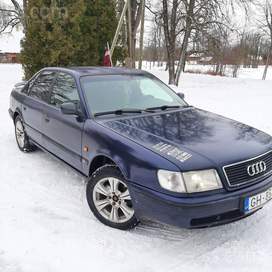 Pārdodu Audi 100 C4 2.5Tdi 85Kw+Čips. Rekaro salons, elektriski regulējami p