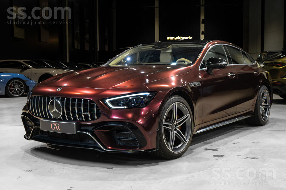Pārdod Mercedes Benz Amg GT 43 4Matic+ 270kW. Auto teicamā tehniskā un vizuā