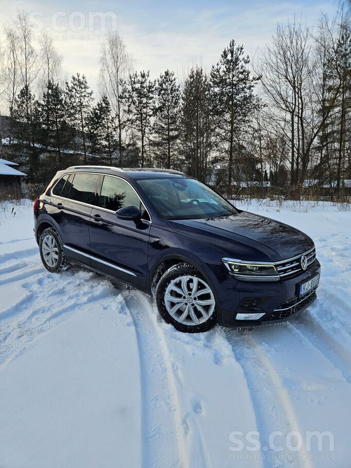 Volkswagen Pārdodam koptu Tiguanu ar Highline komplektācijā u