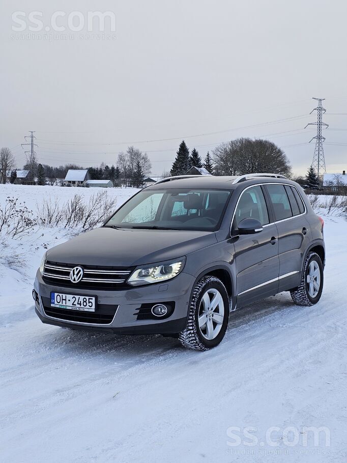 Volkswagen WV Tiguan 2.0Tdi 4motion. Automašīna teicamā tehni