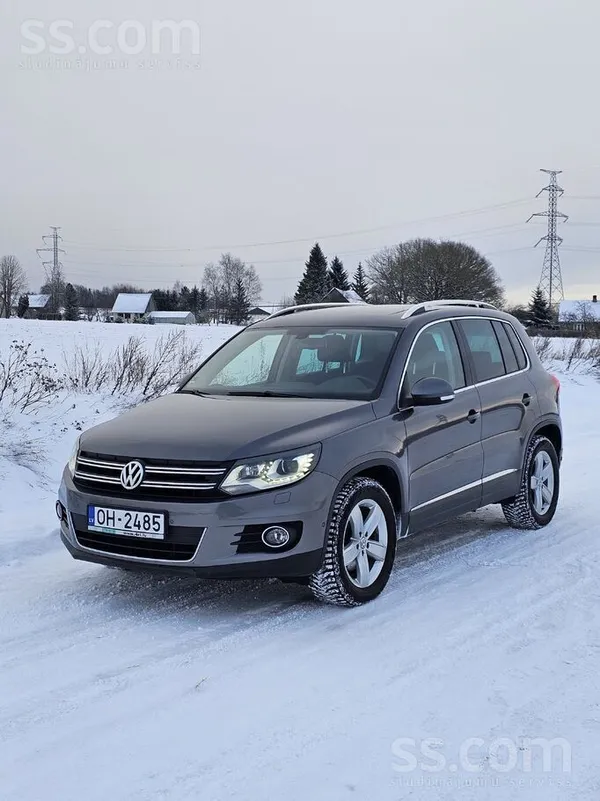 Volkswagen WV Tiguan 2.0Tdi 4motion. Automašīna teicamā tehni