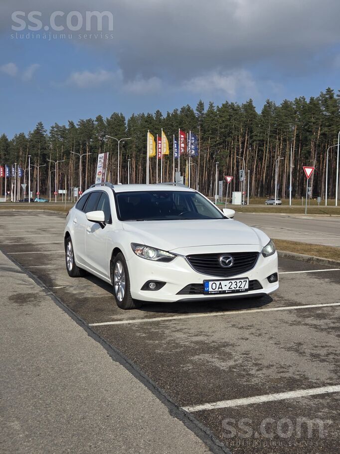 Mazda 6; Automāts; 2.2d- 110kW; jauna tehniskā apskate; atgāzu cietās daļiņa