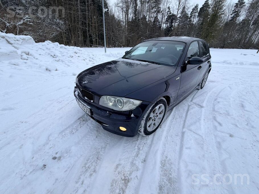 BMW 120D, 120kw, M47. Auto ir labā tehniskā stāvoklī, apkopes veiktas laicīg