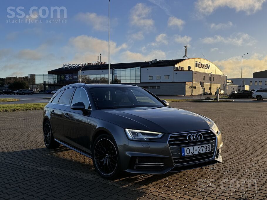 Audi Tiek pārdots Audi A4 B9 140 kw 2017.gada modelis, 