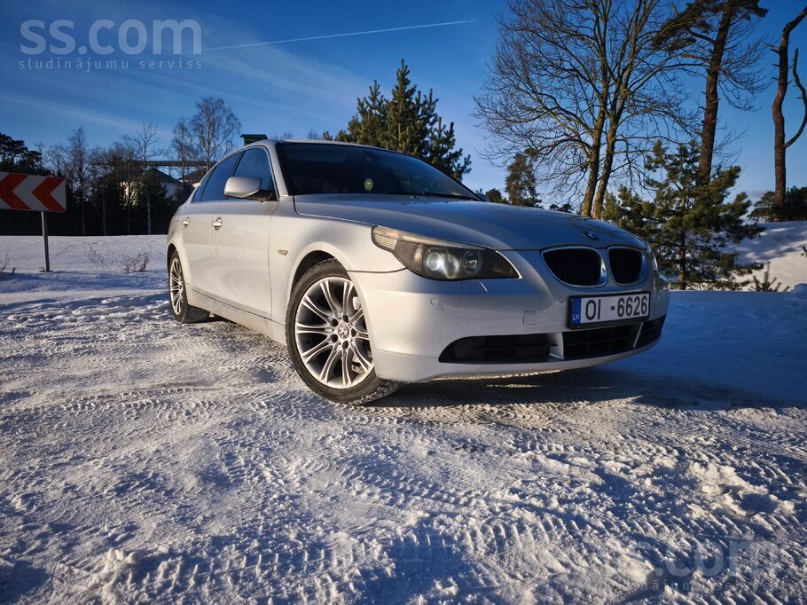 BMW Bmw e60 525i 141kw. Ziemas riepas Nokian hakapelit