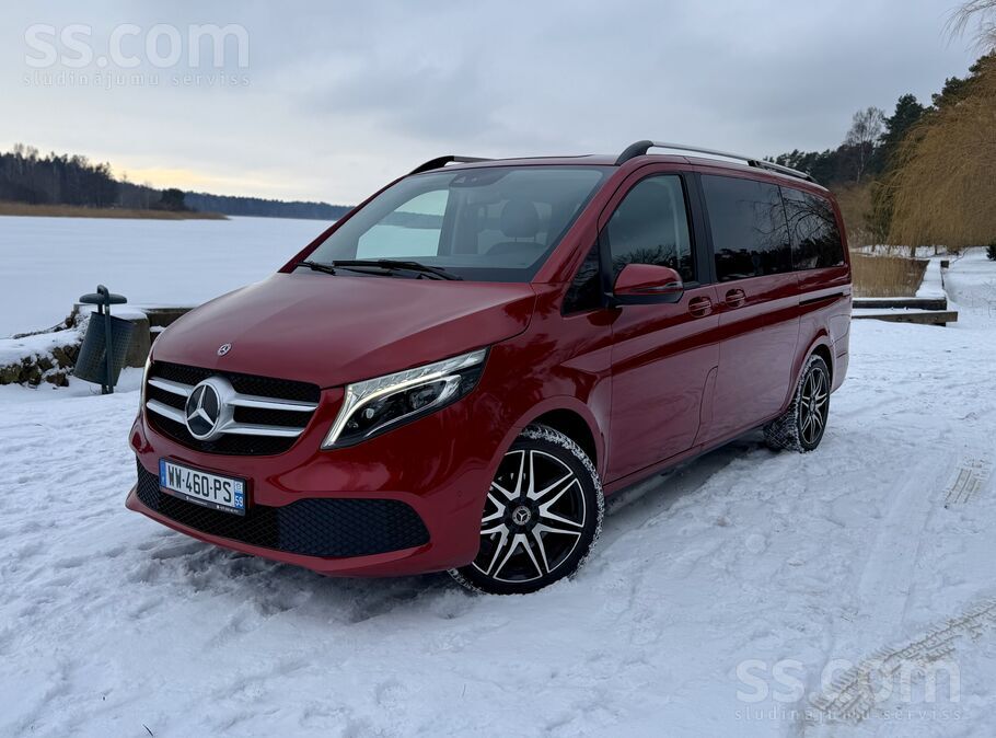 Mercedes Benz V220d Facelift , 2.0d, 163.zs , 7.vietas.
Tikko no Beļģija