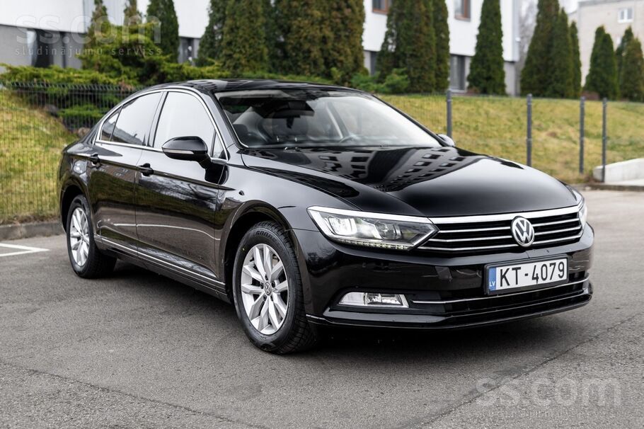 Volkswagen VW Passat B8 2.0 dīzelis. 110 kW/ 150 ZS . Cena ar
