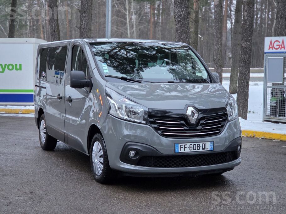 Tīko ievest no Francijas Renault Trafic 1.6 dīzelis 89 Kw. Teicamā tehniskā