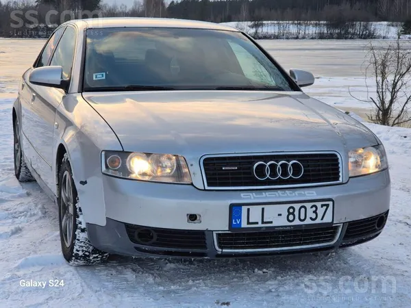 Audi Tirgojās Audi A4/b6 Quattro. Dzinēja jauda 120Kw. 