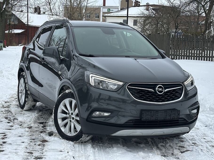 Opel Tikko no Nīderlandes, pilnas ādas salons, stūres u