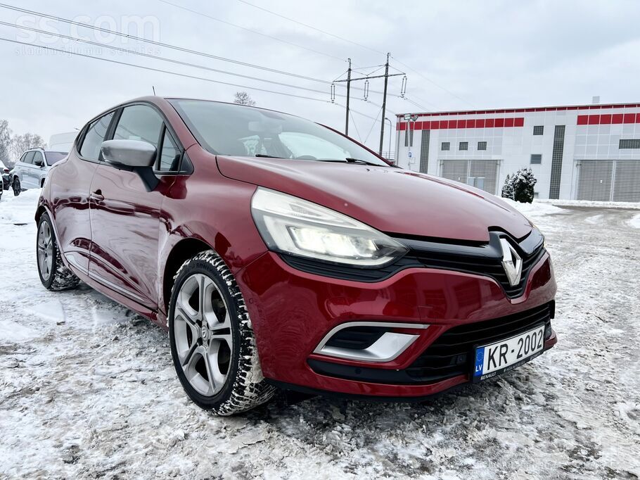 Renault Clio Gt-Line – Sportisks raksturs un franču elegance. 

Pārdodu ko