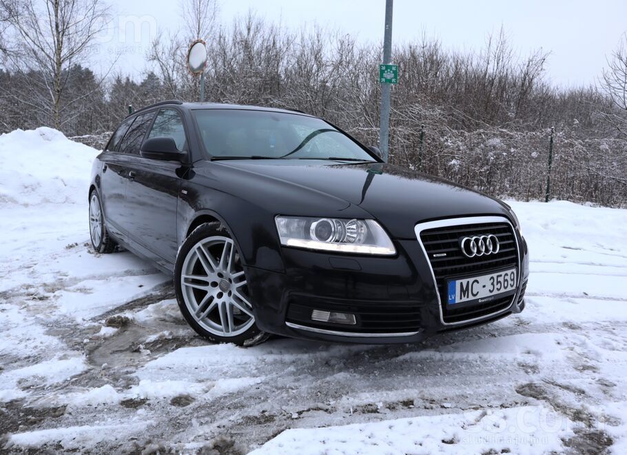 Audi A6 C6, S-line, Facelift, Quattro, 3.0D, Automāts, 
